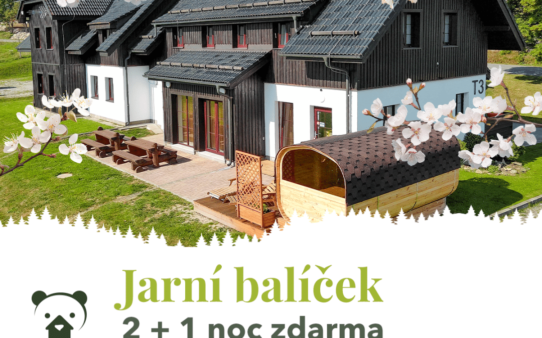 Jarní akce 2 + 1 zdarma