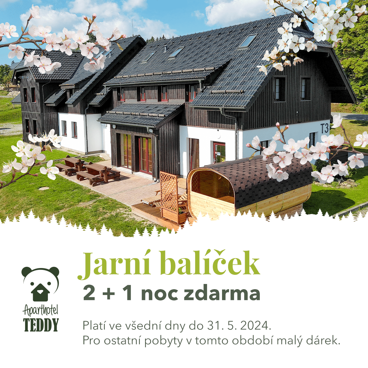 Jarní akce 2 + 1 zdarma