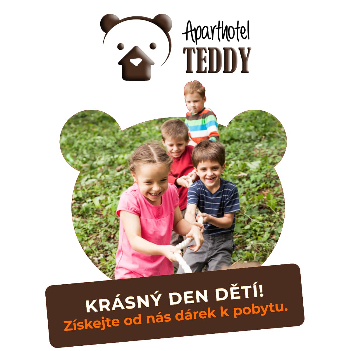 Malý dárek pro děti při rezervaci pobytu od 31.5. do 6.6.2024