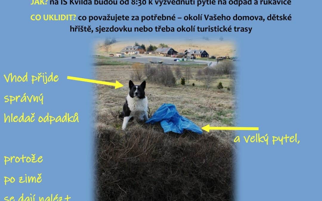 Ukliďme Česko – ukliďme Kvildsko