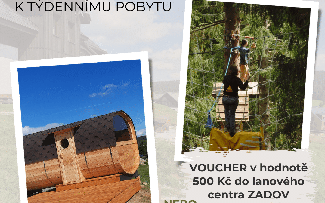 Dárek k&nbsp;týdenním pobytům o&nbsp;letních prázdninách!