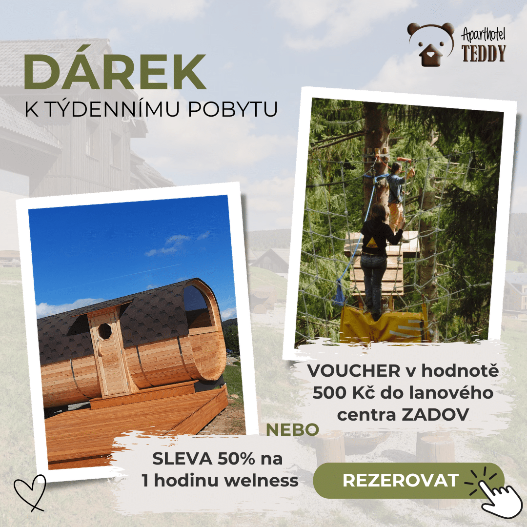 Dárek k&nbsp;týdenním pobytům o&nbsp;letních prázdninách!