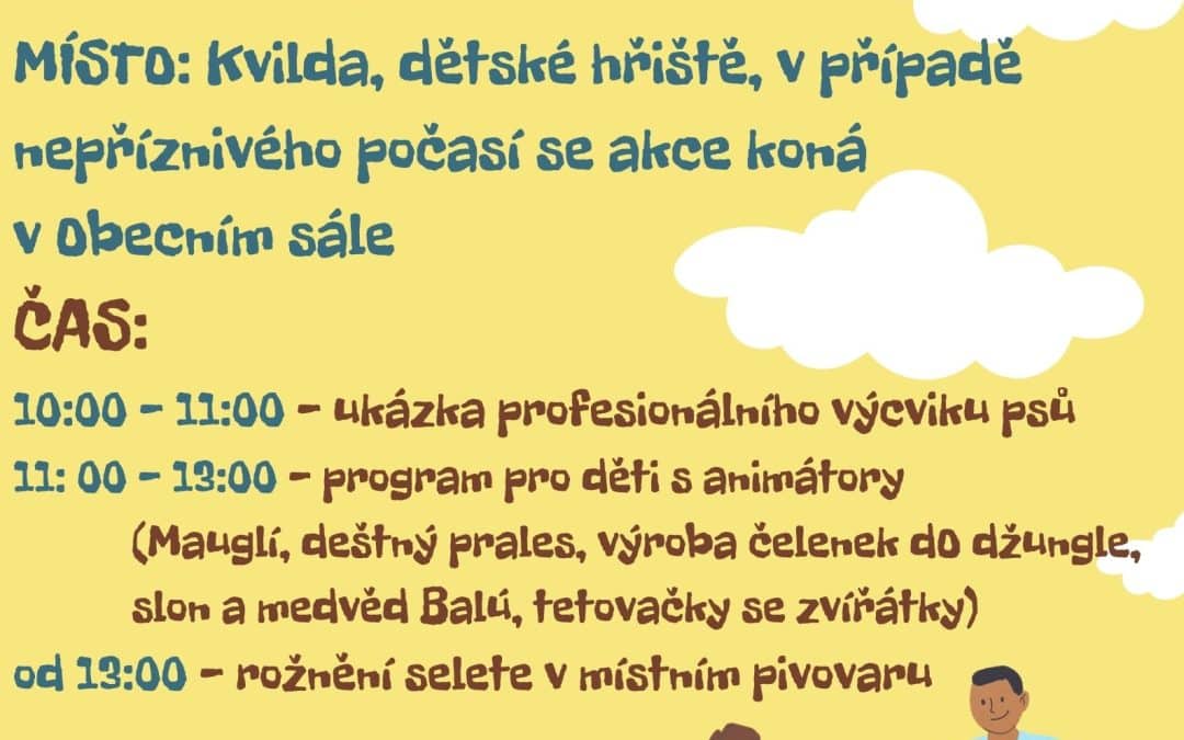 Rodinný den na&nbsp;Kvildě!