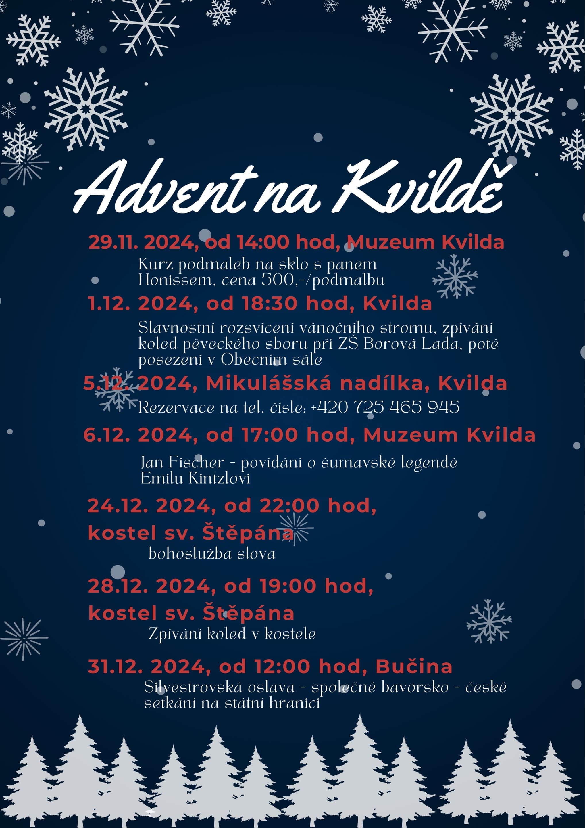 Adventní čas na&nbsp;Kvildě