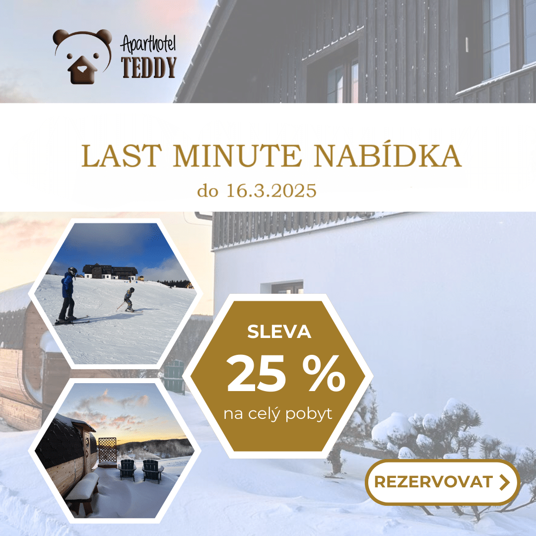 LAST MINUTE pobyt se slevou 25%