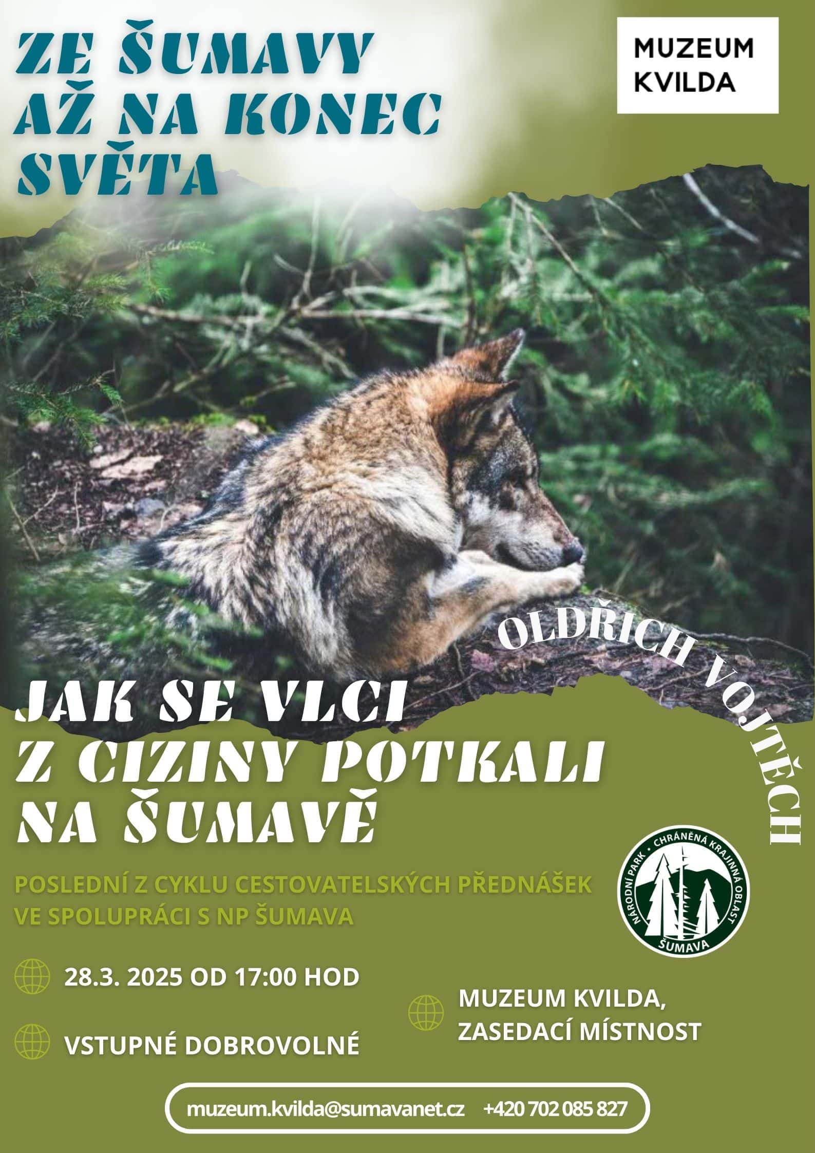 Cestovatelská přednáška Muzeum Kvildy