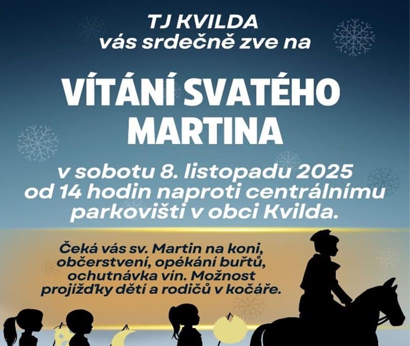Přijede letos Martin na&nbsp;bílém koni?