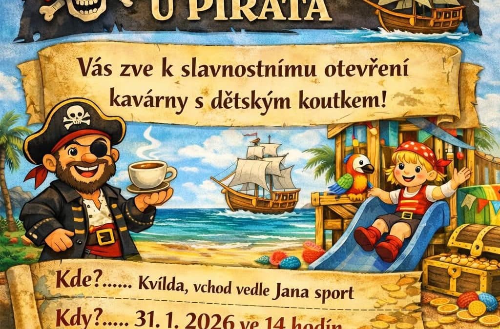 Nová kavárna s&nbsp;dětským koutkem na&nbsp;Kvildě!