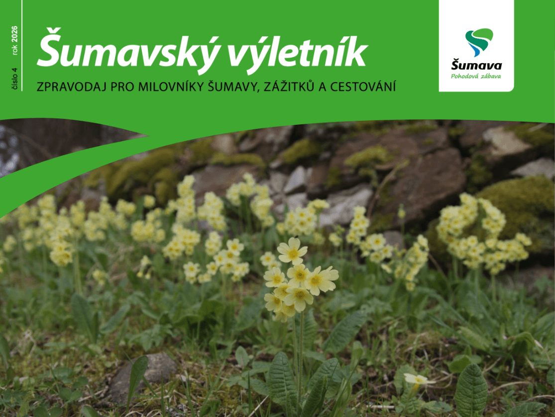 Šumavský výletník – duben 2026