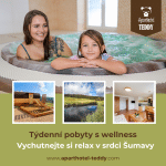 Letní dovolená na Šumavě + do konce srpna akce – Týdenní pobyty se zvýhodněným wellness